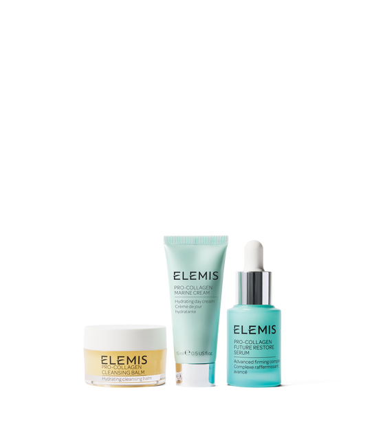 مجموعة العناية المثالية لتجديد البشرة المطوّرة  إيلميس x أستون مارتن أرامكو فورمولا ون&trade;