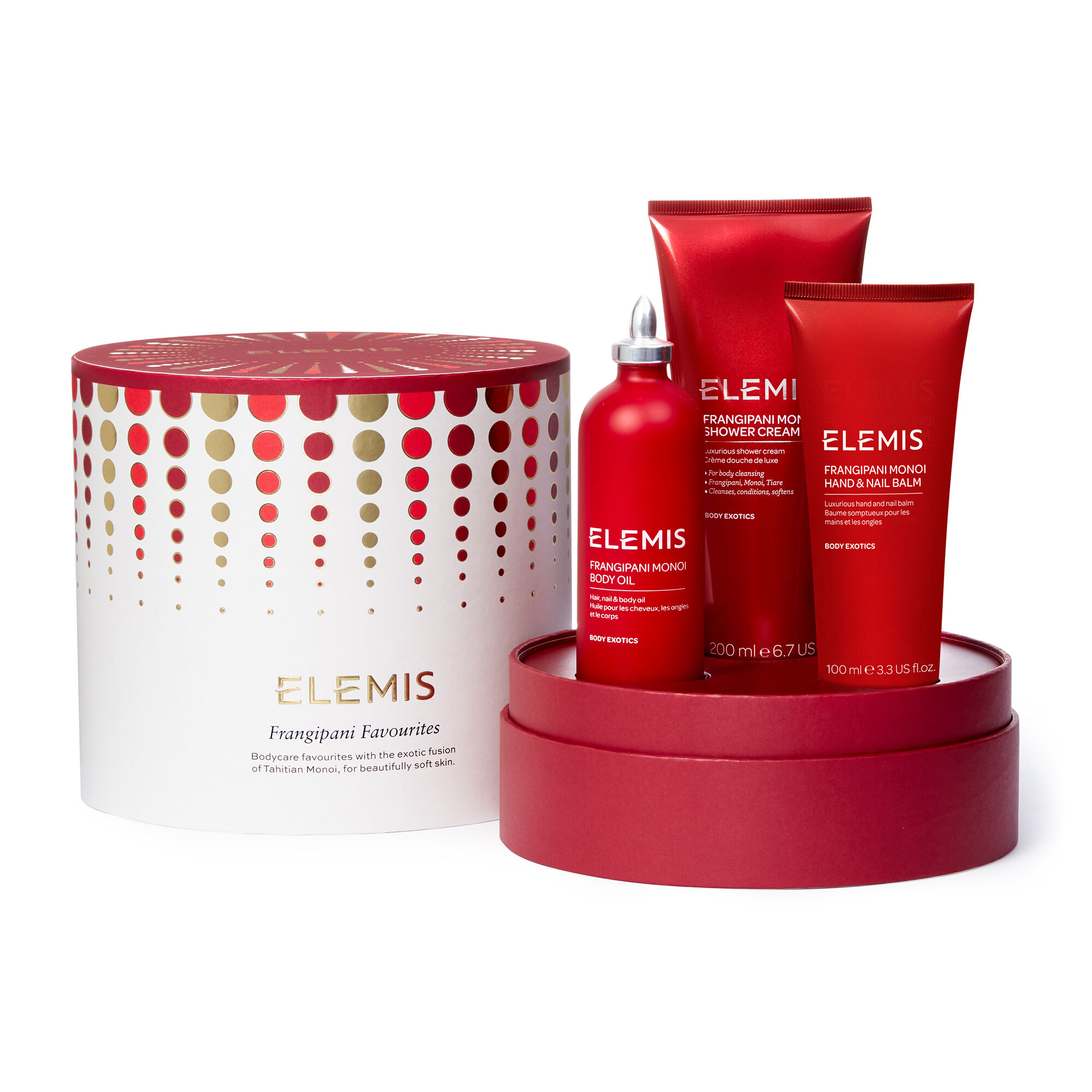 elemis frangipani bath and shower milk